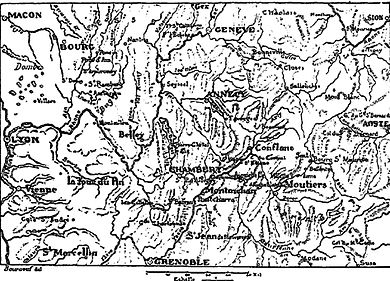 16 novembre 1600: Reddition de la citadelle de Montmélian 330px182