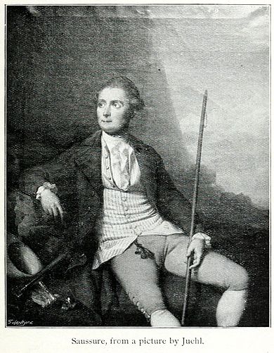 17 février 1740: Horace-Bénédict de Saussure 330px195
