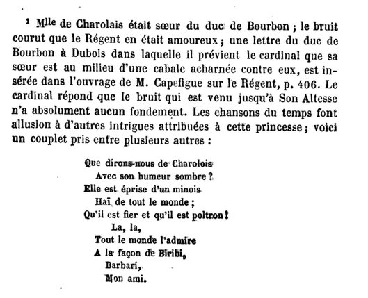 04 octobre 1722: Correspondance de La Palatine 384