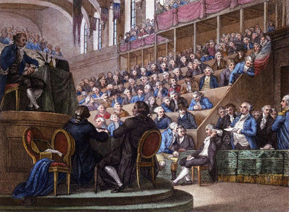 03 décembre 1792: Le procès du roi s’ouvre devant la Convention.  4hrf0310