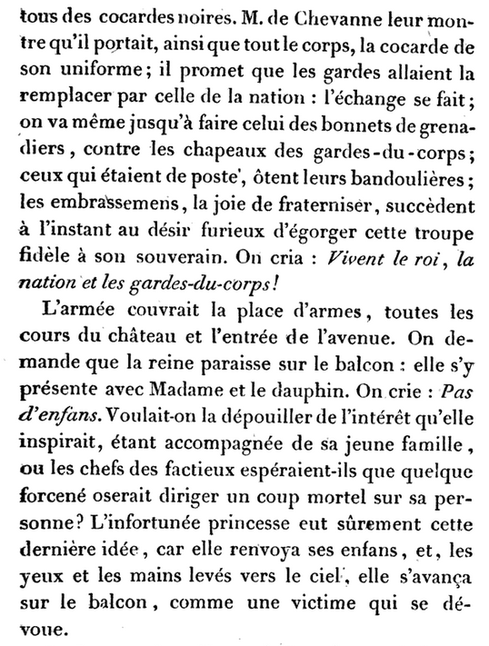 05 octobre 1789: Les Parisiennes réclament du pain 636