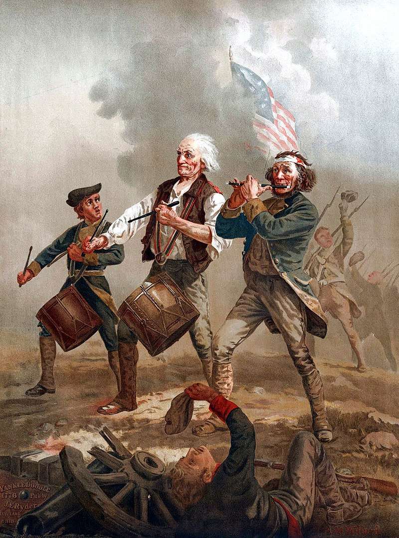 19 avril 1775: Début de la révolte des colonies d'Amérique du Nord 800px234