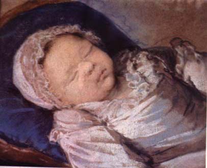1786: Sophie Hélène Béatrix de France (Élisabeth Vigée Le Brun) 800px275