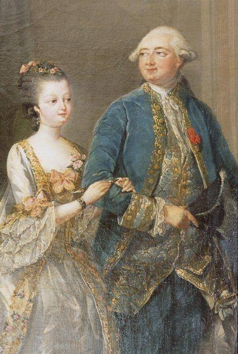 1er janvier 1769: Annonce du mariage par le Roi Louis XV du duc de Chartres avec Mademoiselle de Penthièvre 8c712214