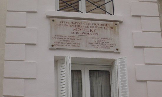 15 janvier 1622: Naissance de Jean-Baptiste Poquelin (Molière) 96_rue10