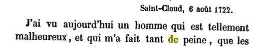 06 août 1722: Correspondance de La Palatine Avril49