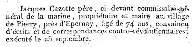 25 septembre 1792: Jacques Cazotte Captu118