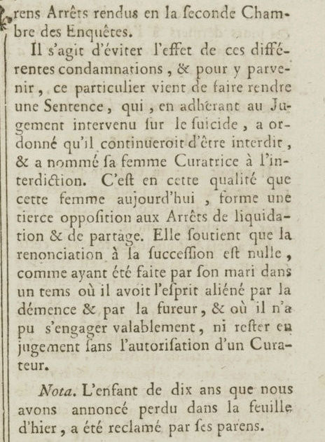 07 janvier 1777: Almanach Captu179