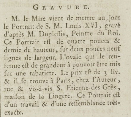 07 janvier 1777: Almanach Captu180