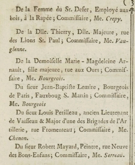 29 janvier 1777: Almanach   Captu238