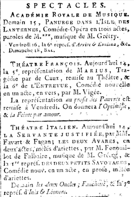 14 janvier 1789: Météo Captu370