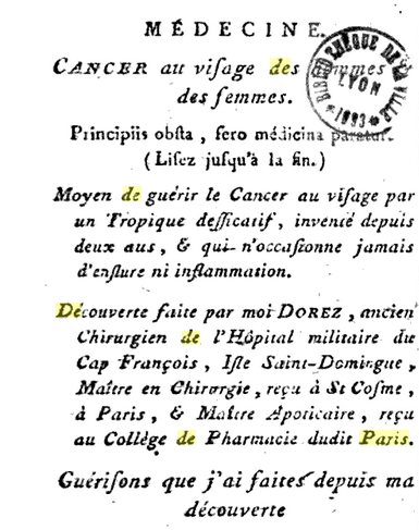 26 septembre 1793: Almanach Captu648