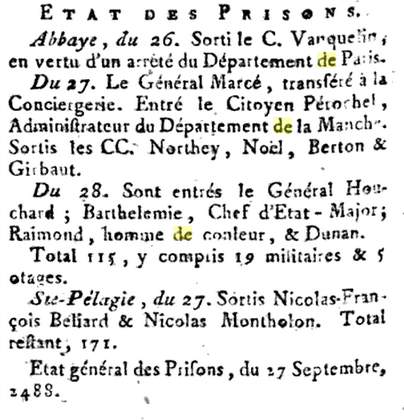 29 septembre 1793: Almanach Captu658