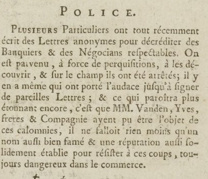 17 janvier 1777: Almanach Captu920