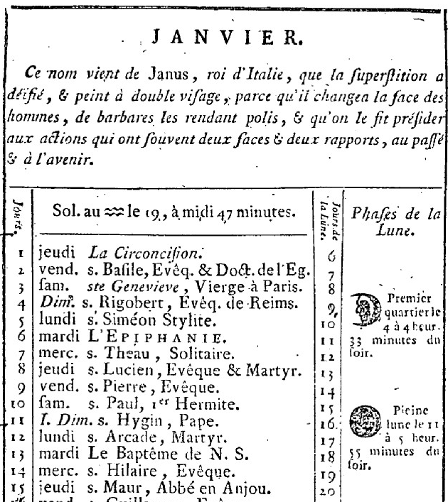 1er janvier 1789: Journal du Roi  Captu963