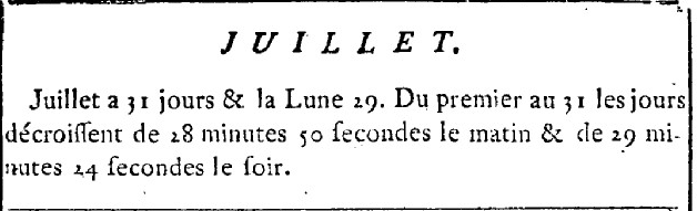 1er juillet 1789: Almanach Captu978
