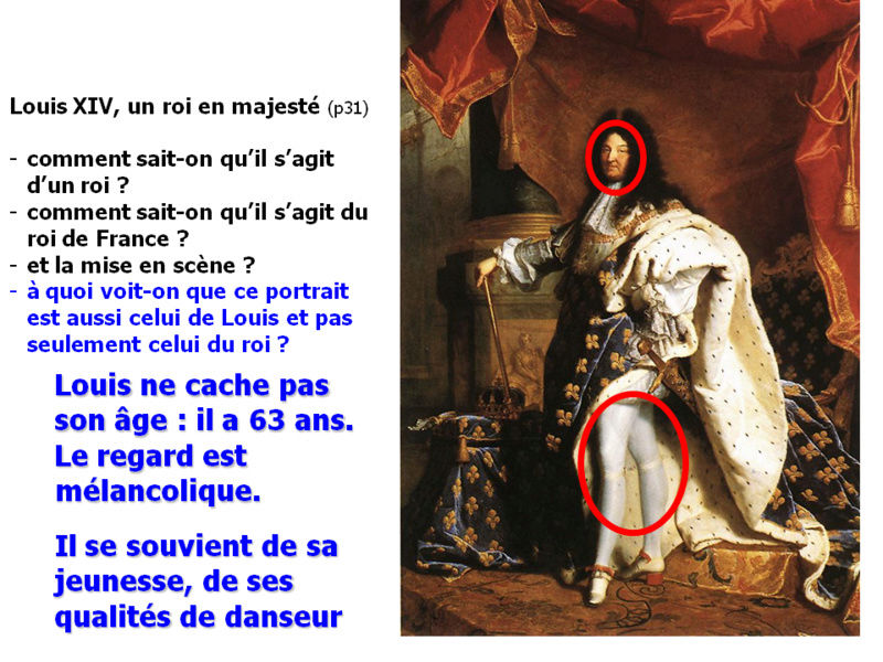 19 janvier 1701: Portrait de Louis XIV en costume de sacre Diapos10