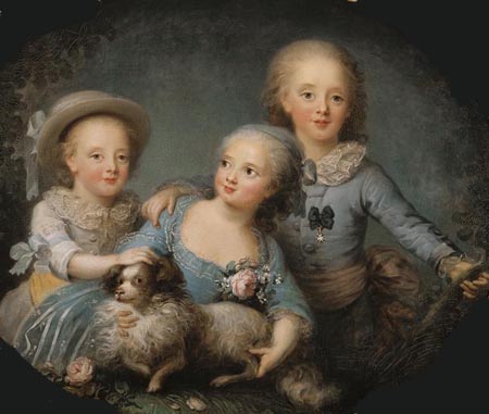 Décembre 1783: Pompes Funèbres pour Mademoiselle d'Angoulême, fille de Monsieur le comte d'Artois Enfant10