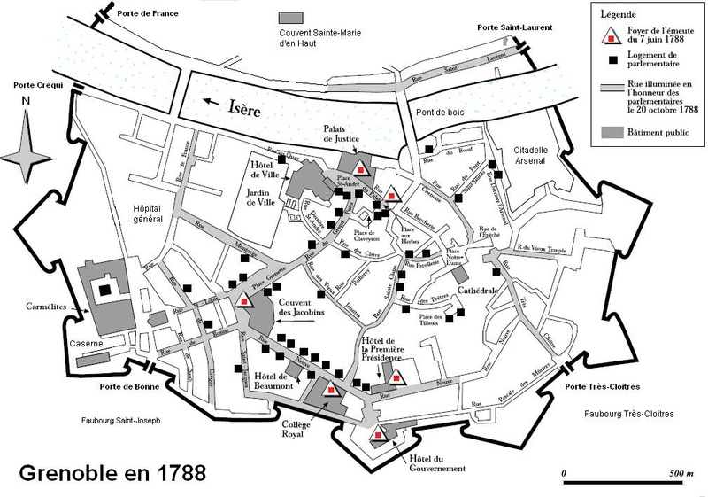 07 juin 1788: journée des Tuiles à Grenoble Grenob11