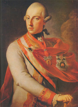 29 novembre 1780: Avènement de Joseph II à Vienne Joseph12