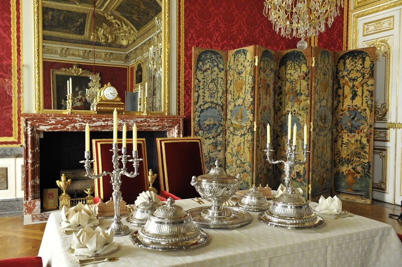 1er janvier 1740: Grand Couvert au château de Versailles Le-rep10