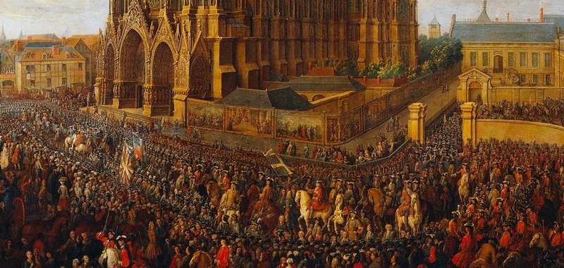 26 octobre 1722: Sacre de Louis XV à Reims Louvre11