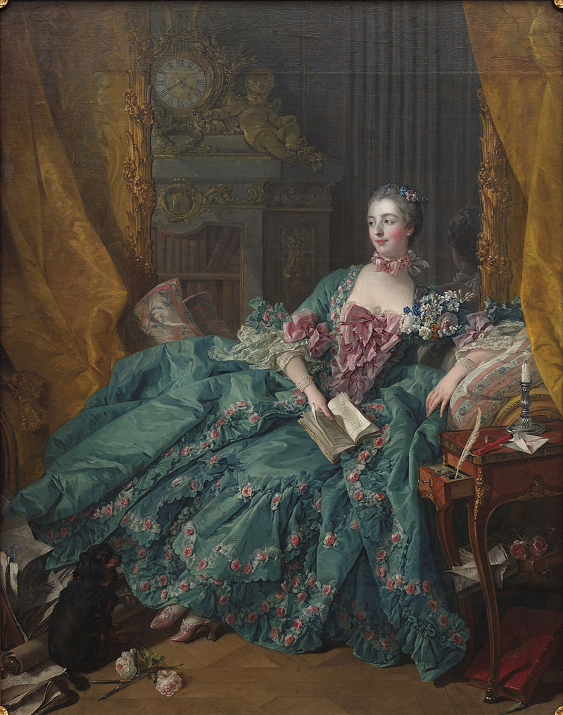 15 avril 1764: Décès de la marquise de Pompadour  Madame12