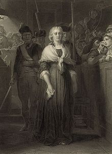 14 octobre 1793 (23 vendémiaire an II): Comparution de Marie-Antoinette devant le tribunal Ob_1d510
