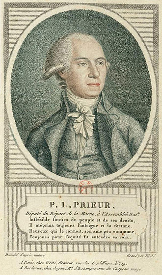 22 octobre 1794: Pierre Prieur Prieur10