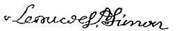02 mars 1755: Décès de Saint-Simon Signat13