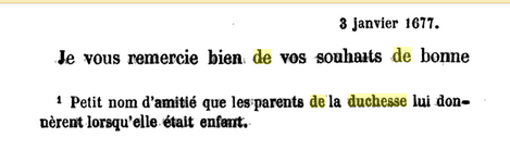 03 janvier 1677: Correspondance de La Palatine Signat38