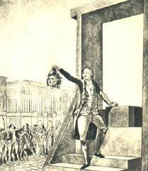 25 avril 1792: Première utilisation de la guillotine, en place de Grève, à Paris Tyte-c10