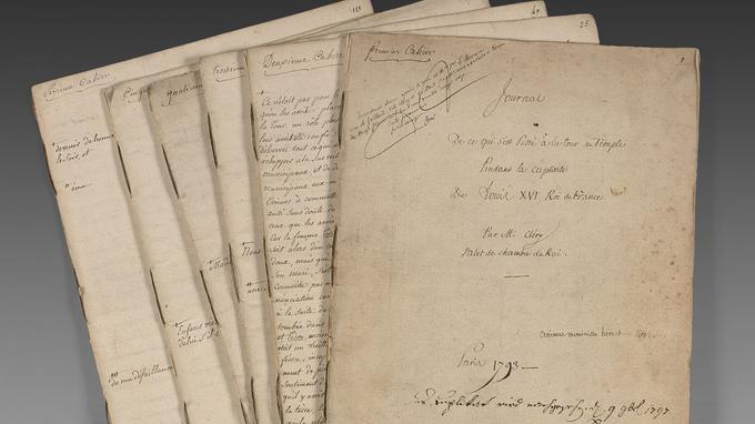 L'inattendu Journal du valet de chambre de Louis XVI Xvm64210