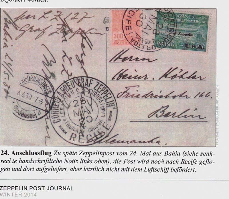 stempel - Südamerikafahrt 1930 (Rundfahrt-) Post nach Friedrichshafen" - Seite 7 Zpj_le10