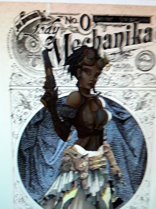 Lady Mechanica heroine steam punk jupiter miniatura 20180145