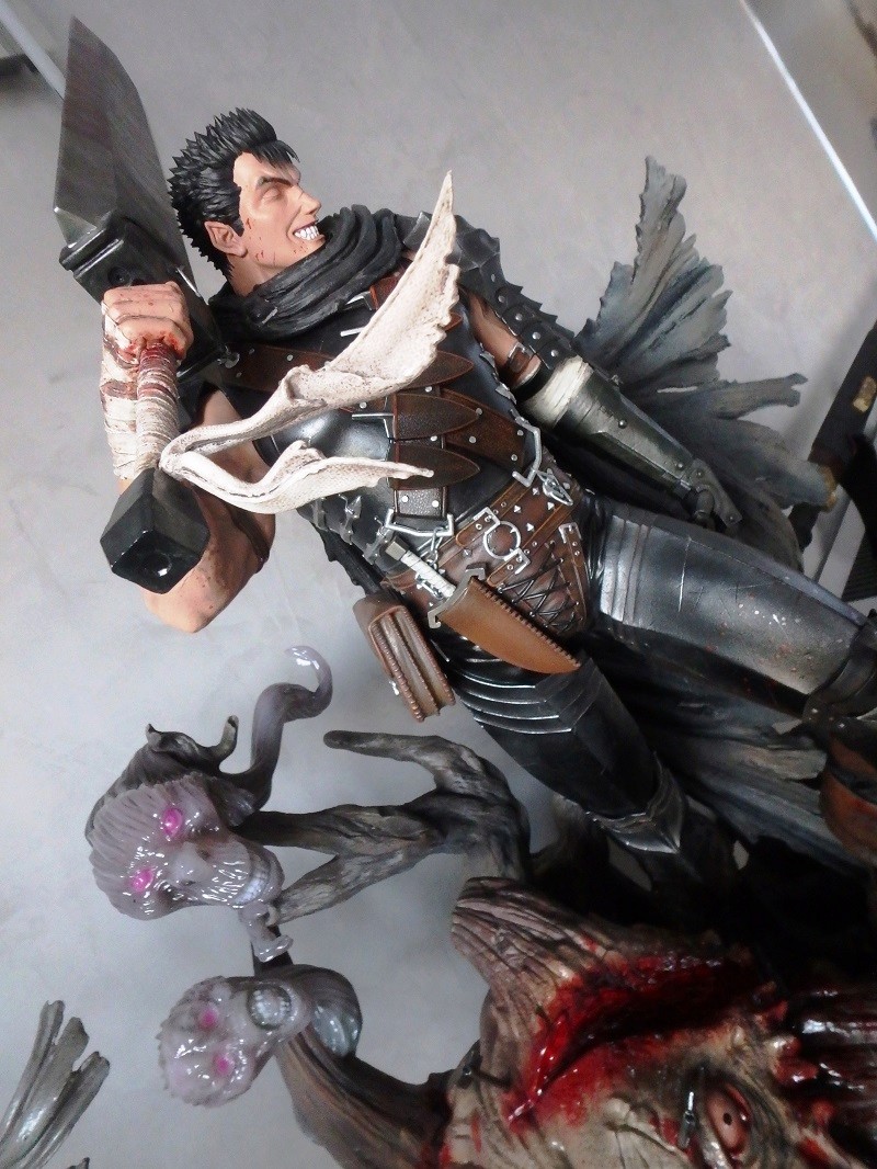 Berserk - Guts, The Black Swordsman 1/4 Statue   Berser14