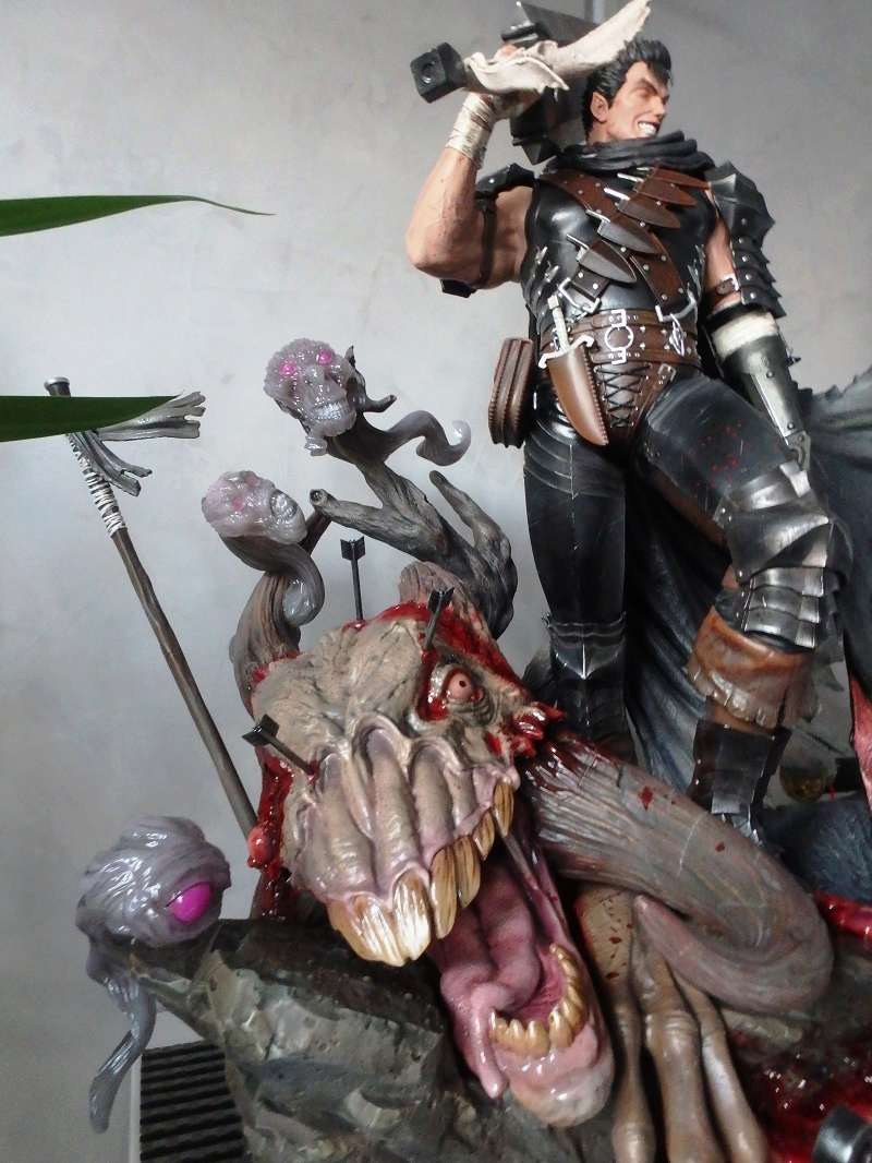 Berserk - Guts, The Black Swordsman 1/4 Statue   Berser16