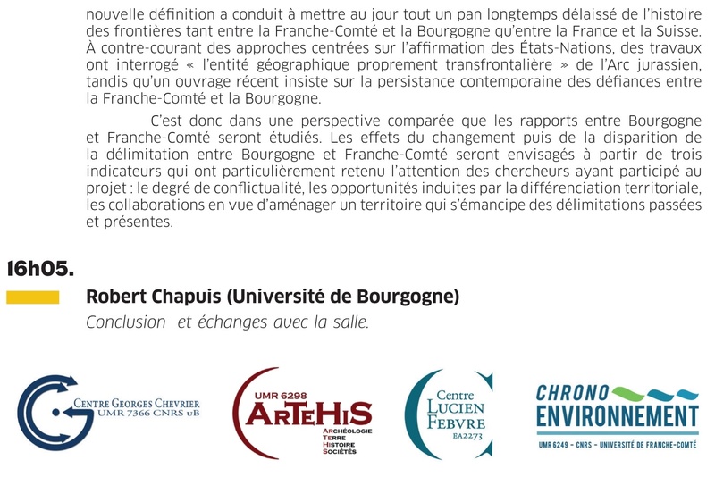La Région Bourgogne-Franche-Comté et l’Université organisent, vendredi 2 février 2018 à Dijon, un colloque intitulé « Bourgogne-Franche-Comté : la longue histoire d’une unité ». 711