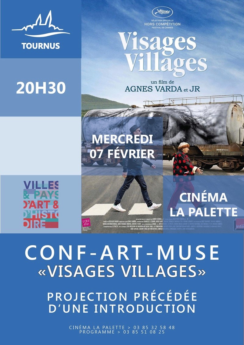 Conf-Art-Muse - 07/02/18 : "Visages Villages" d'Agnès Varda et JR Confar10