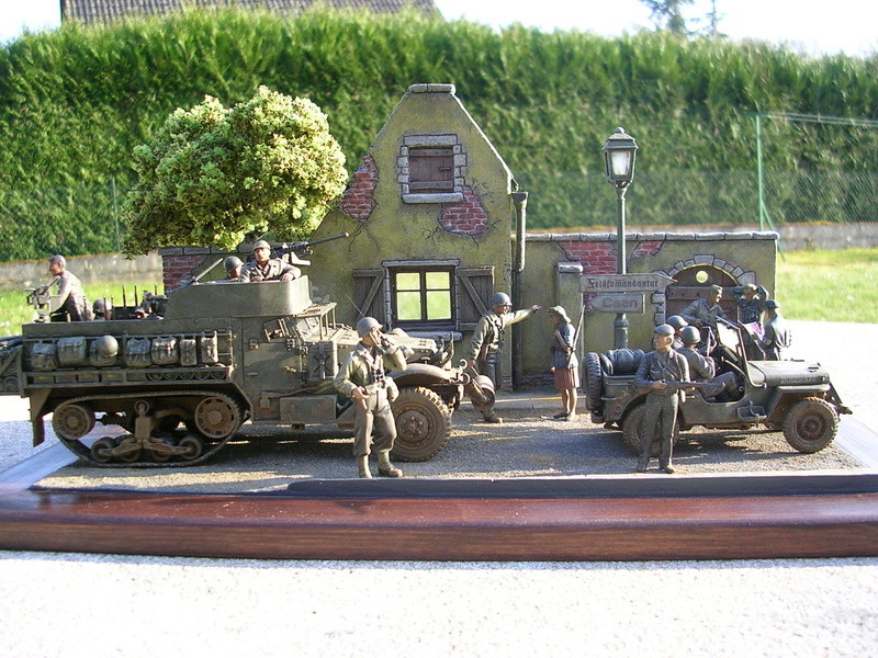 diorama libération en Normandie Dscn1922