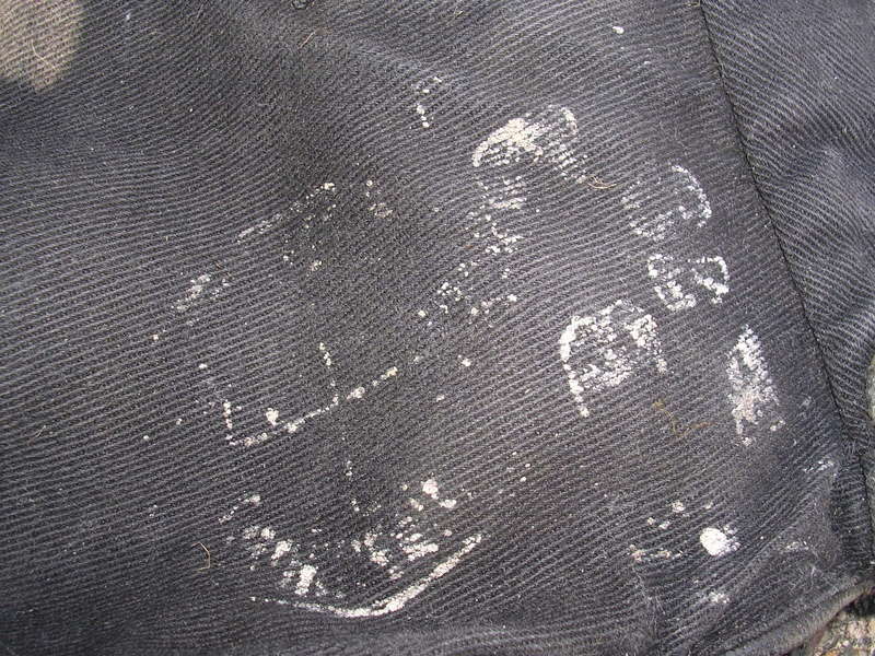 pantalon cuir très ancien à estimer (aéronautique, pompier ww1 ?) Dscn8668