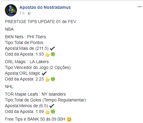 2019 - Apostas do Nostradamus - Um projecto de grande e Comprovada qualidade Nostra13