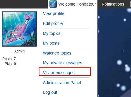 Visitor Message Page Wall10