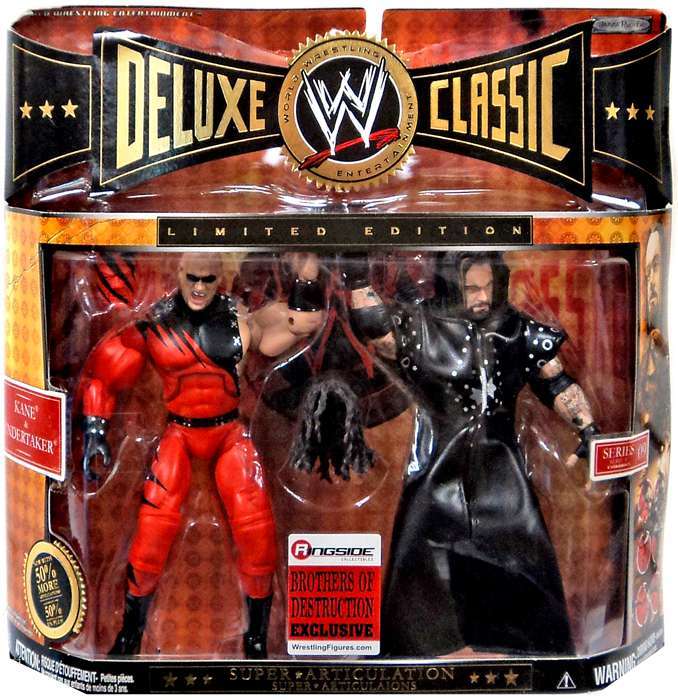 Deluxe Classic Superstars Exclusives Ringside Collectibles The Brothers of Destruction Wwe-wr11