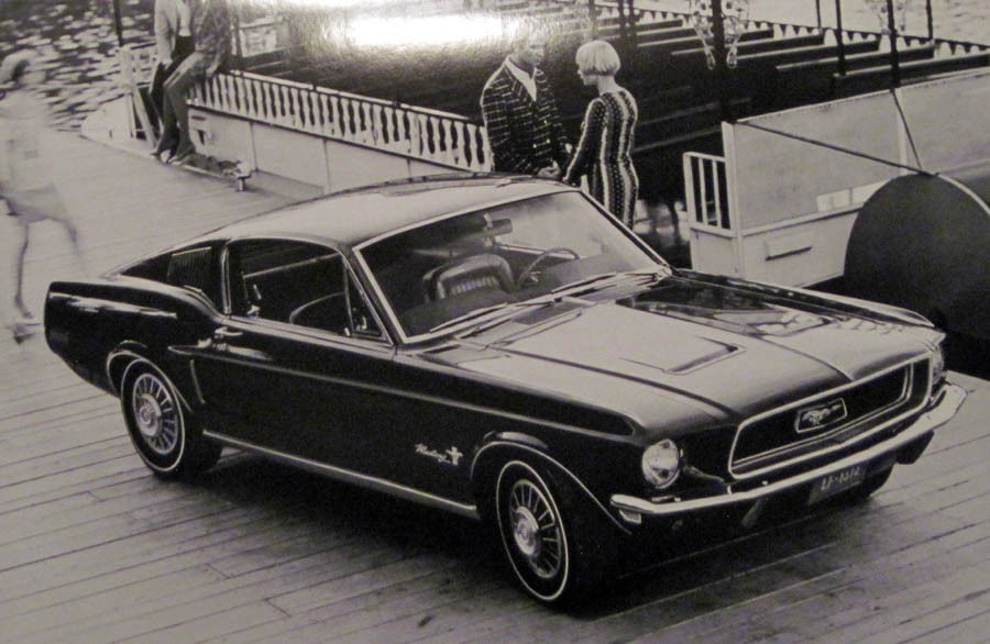  Photos d'origine Ford de Mustang 1968 ou des photos qui ont été prise en 1968 1968_m16