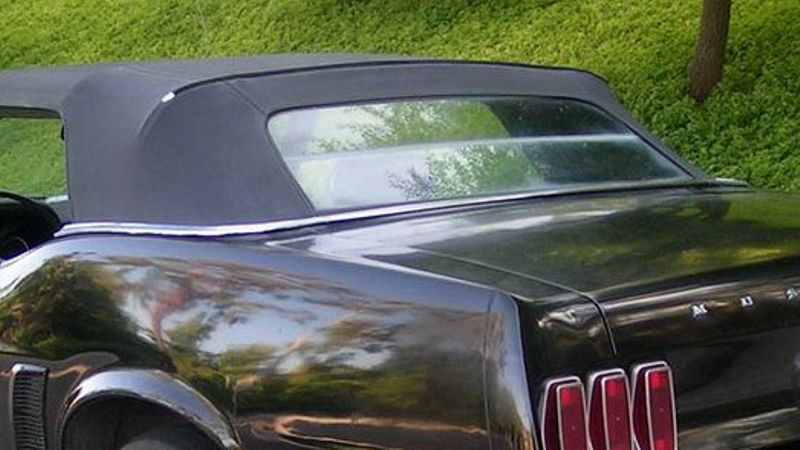 21) Option: Fenêtre arrière en verre pour décapotable Mustang 1969 1969_m12