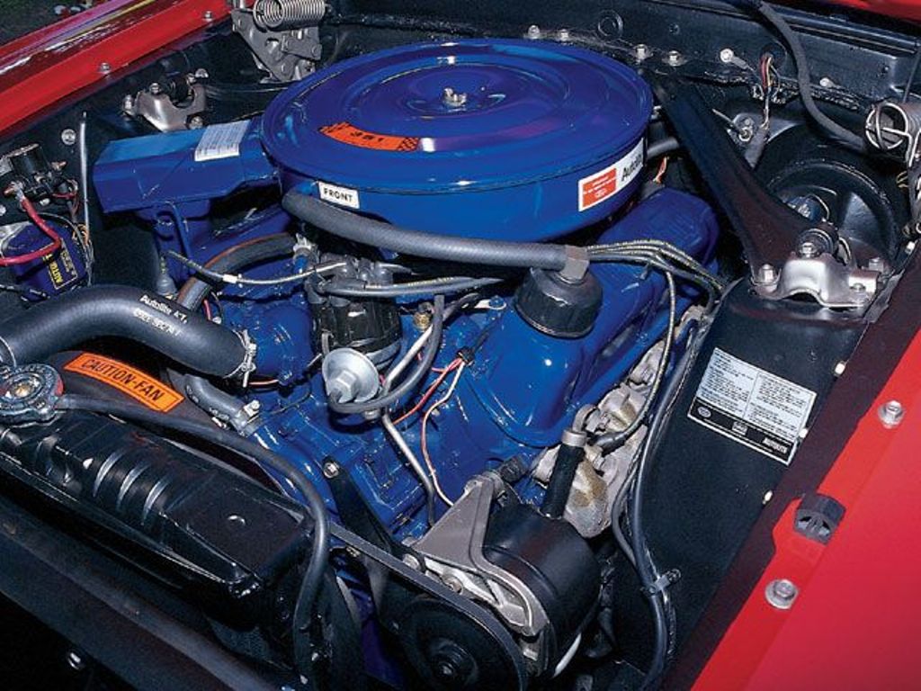 03) Option: Moteur 351W , carburateur 2 barils pour Mustang 1969 351_2v10