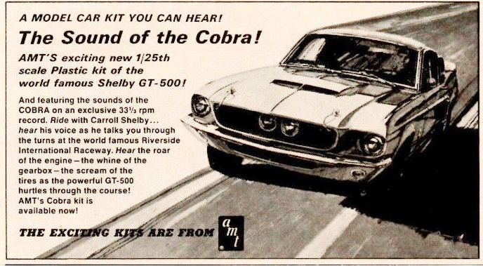 Publicité Shelby 1967 à coller de AMT Amt_sh10
