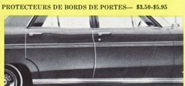 68: Accessoire: Protège bordure de porte pour Mustang 1966 Door_e10