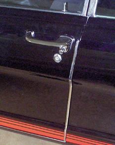 68: Accessoire: Protège bordure de porte pour Mustang 1966 Door_e12